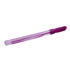 Baghetă 38cm mov baloane săpun 125ml