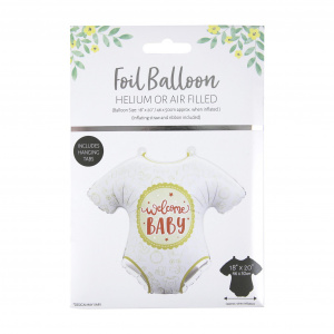 Balon Baby Shower - Welcome baby 46x50cm