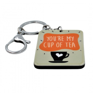 Breloc cu mesaj - You're my cup of tea - Img 2