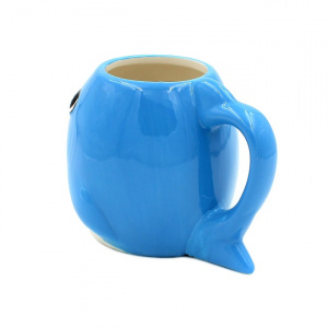 Cană ceramică formă de rechin 250ml