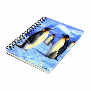 Carnețel zoo, cu spirală, 3D, Antarctic Majesty - Img 1
