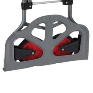 Cărucior pentru transport, pliabil, cu mâner telescopic, max. 60 kg, platformă rabatabilă