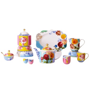 Ceainic din porțelan, Pip Studio, 900ml, colecția Royal Multi