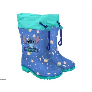 Cizme din cauciuc pentru băieți, Perletti, model Stitch, colecția Lilo & Stitch