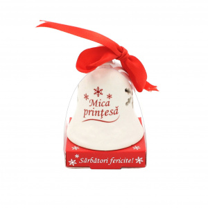 Clopoțel decorativ din ceramică - „Mica prințesă"