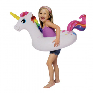 Colac cu unicorn gonflabil Intex 107x58cm - Img 2