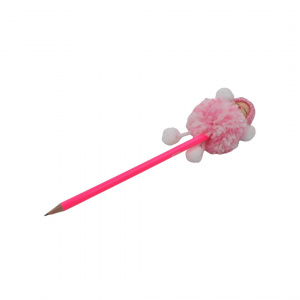 Creion figurină Bebeluș roz 22 cm