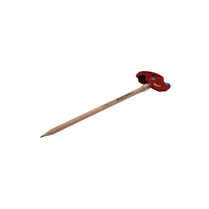 Creion figurină Mașinuță roșu 22 cm