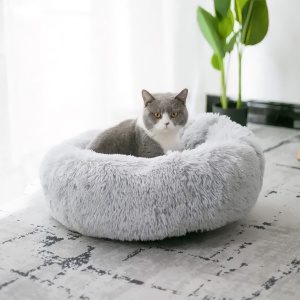 Culcuș pentru câini și pisici Jumi, 60 cm, gri