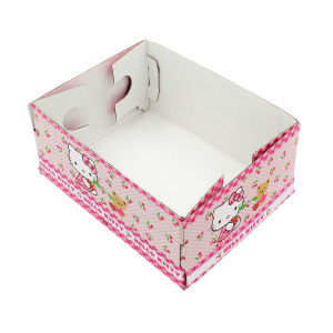 Cutie cadou Hello Kitty L roz