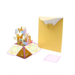 Decorațiune din hârtie Magic Pop-Ups Fluturi - Img 3