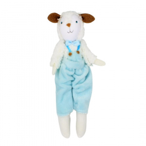 Decorațiune Zooky animăluț oiță cu pantaloni bleu