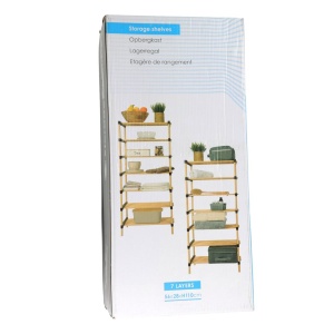 Etajeră de depozitare cu 7 niveluri STORAGE SOLUTIONS – 56x28x110 cm, design practic și versatil