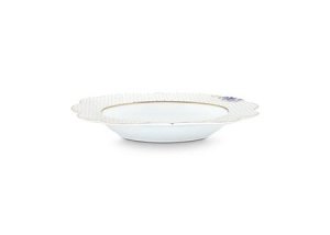 Farfurie adâncă din porțelan, Pip Studio, 23.5cm, colecția Royal White