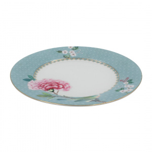 Farfurie din porțelan, Pip Studio, Bleu, 21cm, colecția Blushing Birds - Img 2