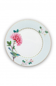 Farfurie din porțelan, Pip Studio, White, 21cm, colecția Blushing Birds - Img 1