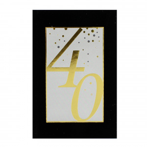 Felicitare aniversara cifra 40 - Img 2