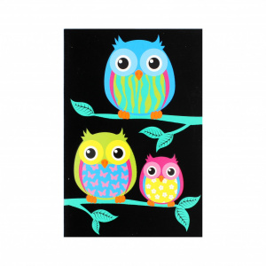 Felicitare Gold Bright Owls - Img 2