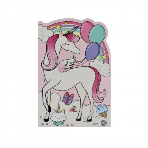 Felicitare Gold Pretty Unicorn - Img 2