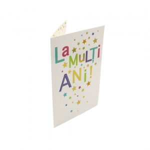 Felicitare La Mulți Ani stardust birthday