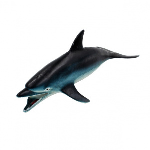 Figurină cu sunet Sqweekies delfin albastru 23cm