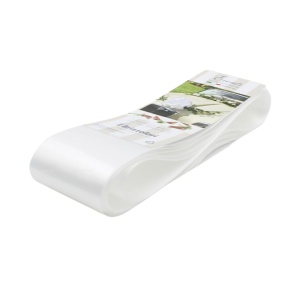 Fundă cadou autoformare gigant 35cm albă