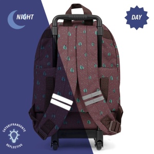 Ghiozdan troller, Perletti, model Vulpe & Arici, 40 cm, colecția Cool Kids - Img 2