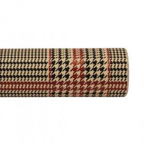 Hârtie ambalat cadouri tartan dungulițe roșii - Img 1