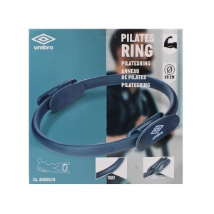 Inel pentru yoga și pilates, Umbro, 39 cm, gri