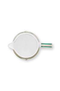 Latieră din porțelan, Pip Studio, Emerald-Green, 270ml, colecția Love Birds