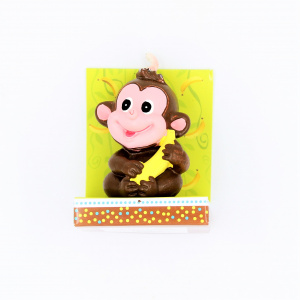 Lumânare decorativă figurină - Maimuțică 3.5x3.5x5 cm