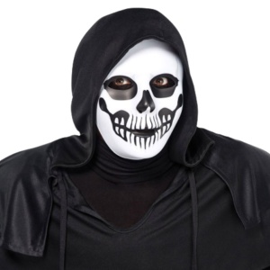 Mască pentru Halloween, Amscan, model craniu, one size