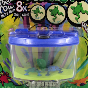 Mini acvariu albastru Magic Vivarium broscute - Img 2