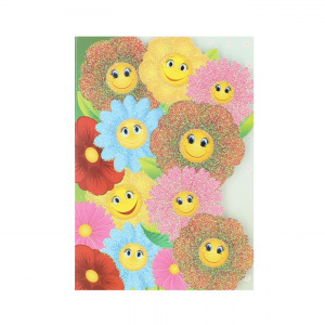 Mini felicitare Flower Family - Img 2