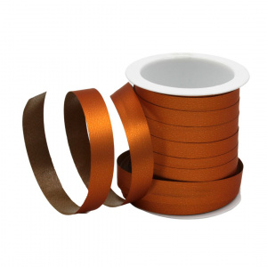 Minirolă rafie bronz mat 10m x 10mm - Img 1