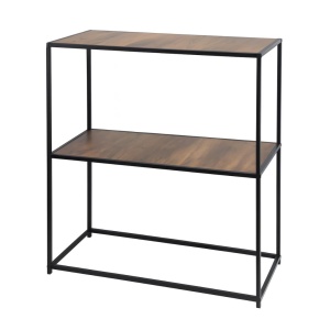 Mobilier multifuncțional, 2 niveluri, structură metalică + MDF, 70x31x85 cm