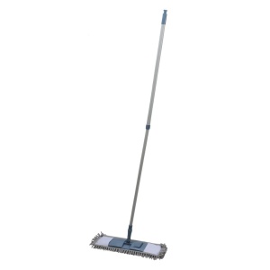 Mop din microfibră cu mâner telescopic, Ultra Clean, 44x14 cm