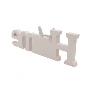 Obiect decorativ Home din lemn 26.5x8.5 cm - Img 3