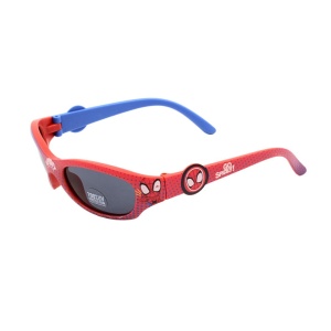 Ochelari de soare pentru copii, Spider-Man, protecție 100% UV, roșu