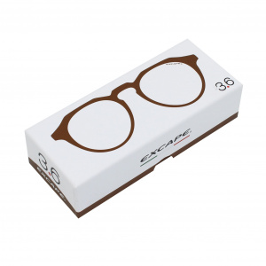 Ochelari de soare unisex Excape maro
