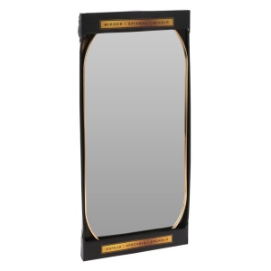 Oglindă de Perete Aurie Capsulă 72x32 cm – Design Modern și Elegant