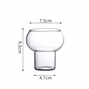 Pahar bubble din sticlă borosilicată, 250 ml