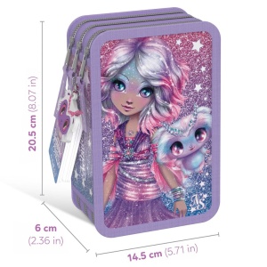 Penar cu 3 compartimente, complet echipat, personaj Estrelia - Nebulous Stars