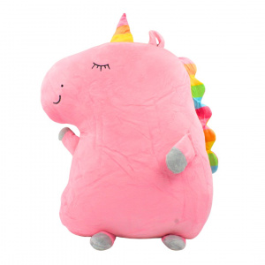 Pernă cu pătură interioară de pluș Unicorn - Img 2