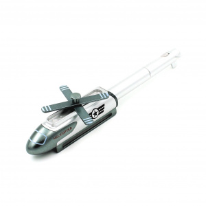 Pix funny elicopter argintiu cu led - Img 1