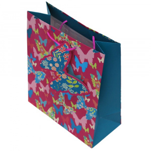 Punga de cadou hartie XL BUTTERFLY - Img 2