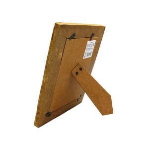 Ramă foto, din lemn de mango, 13x18 cm – model rustic cu textură naturală