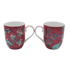 Set 2 cești din porțelan, Pip Studio, 145ml, colecția Flower Festival