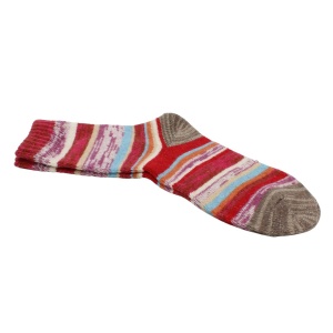 Set 3 perechi șosete colorate, Antonio, unisex, model dungi, 35/38