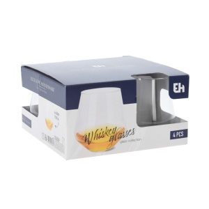Set 4 pahare pentru whiskey, 450 ml, Excellent Houseware